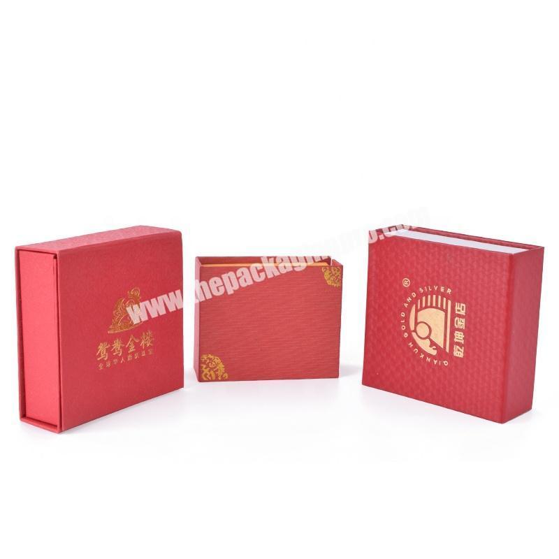 personalized  big size custom logo red  fancy paper watch box  luxury jewelry box packaging paper