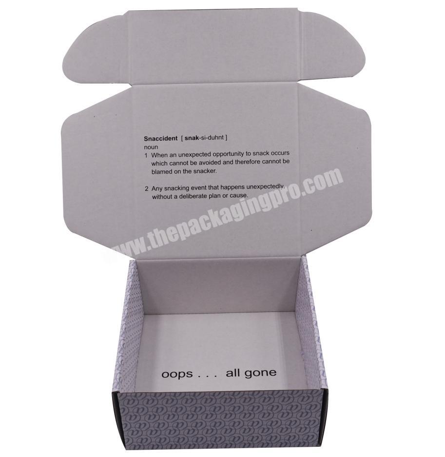 Paper printing mailer boxes gift costume clothes packaging for shipping