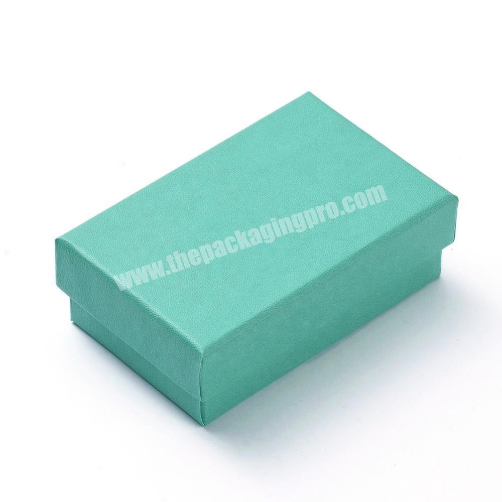High Grade Folding Green Kraft Cardboard Customized Elegant Style Packaging Gift Box