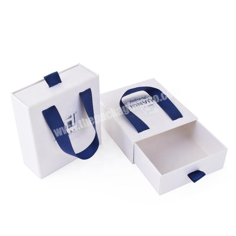 embalaje de caja de joyeria white gloss jewelry packing paper box diamond shaped joyero jewelry packaging box