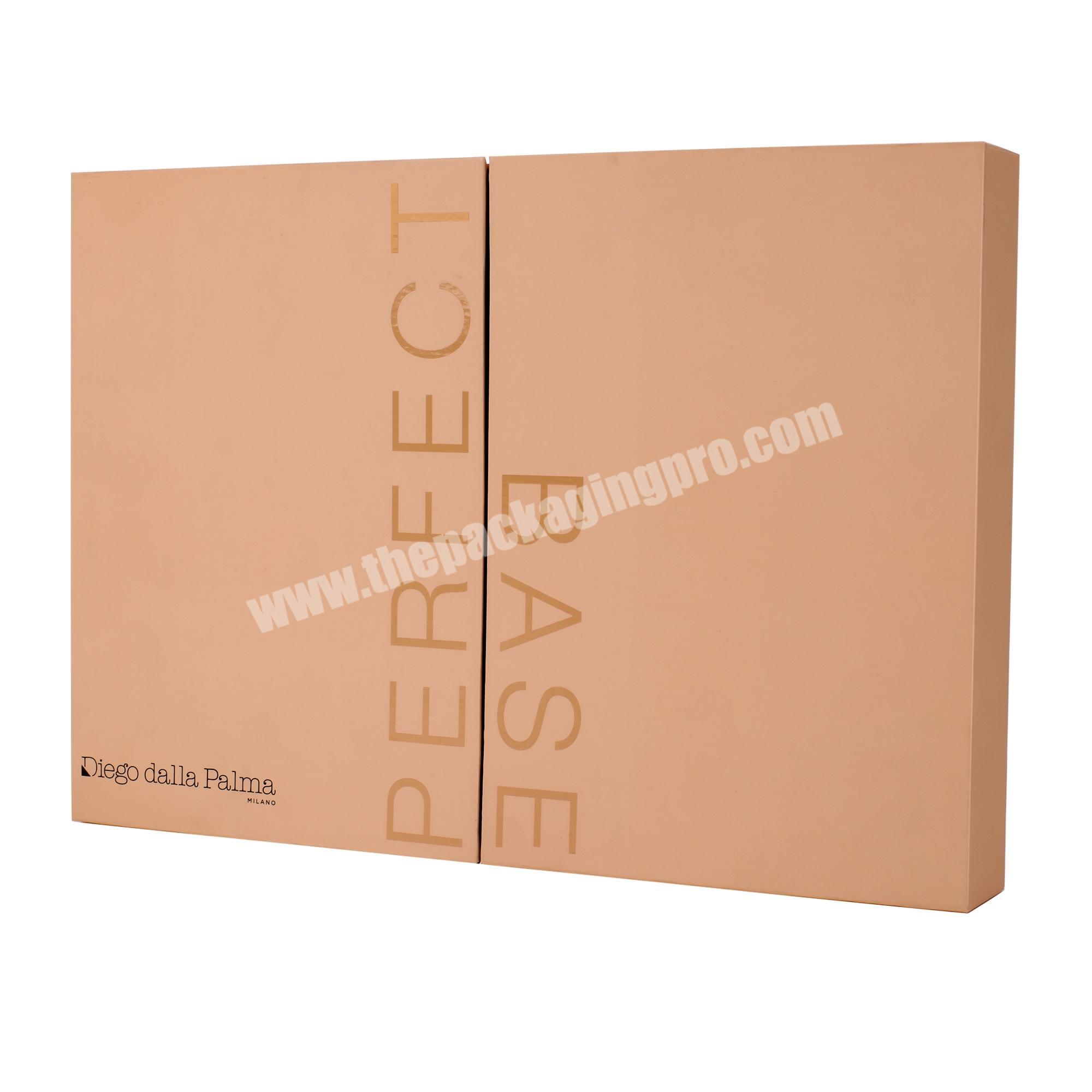 Top Open Printed Rigid Cardboard Paper Storage Gift Packaging Box With EVA Inlay For Cosmetics