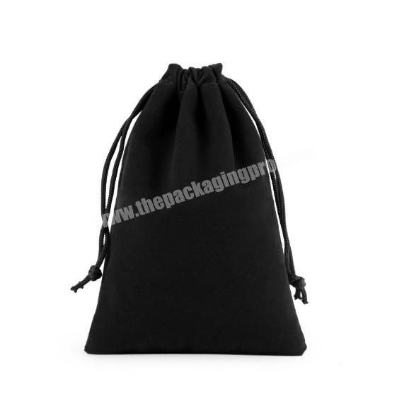 Multi-color velvet material drawstring jewelry dust bags with customized logo