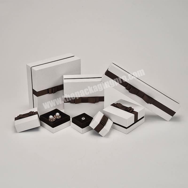 Wholesale Custom Design Jewelry Set Packaging Box Jewelry Box With Logo
