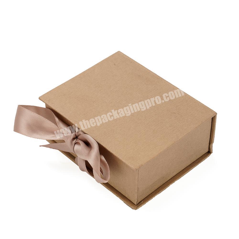Small ring earring  paper jewelry packaging gift box with insert