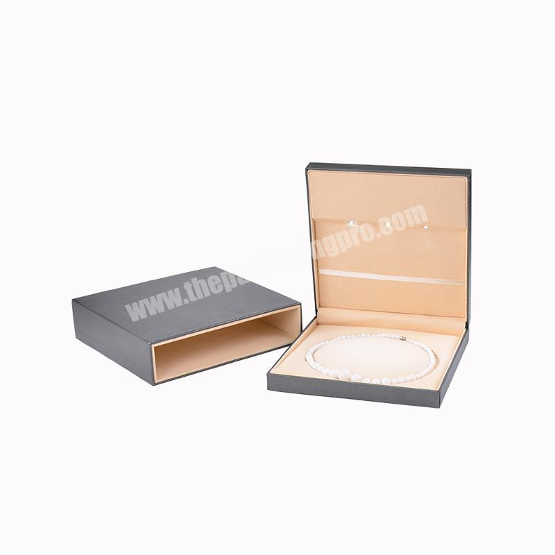 2020 Fashionable design drawer pearl necklace box jewelry necklace box