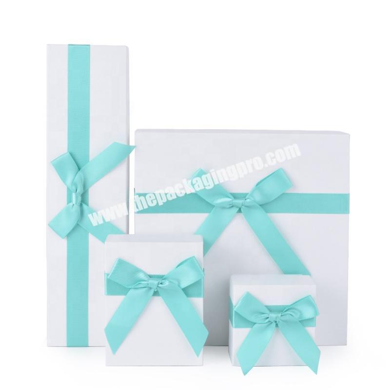 china factory lower price elegant style cardboard packaging wedding gift with ribbon butterfly paper box