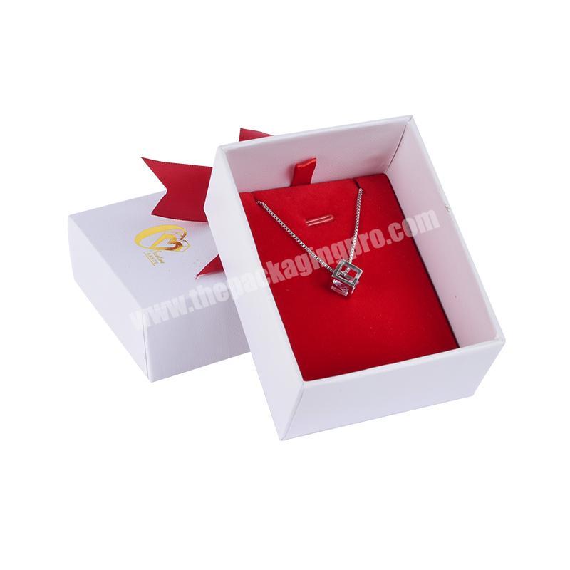 Custom Lid And Base Paper Box Style For Jewelry Gfit Packaging