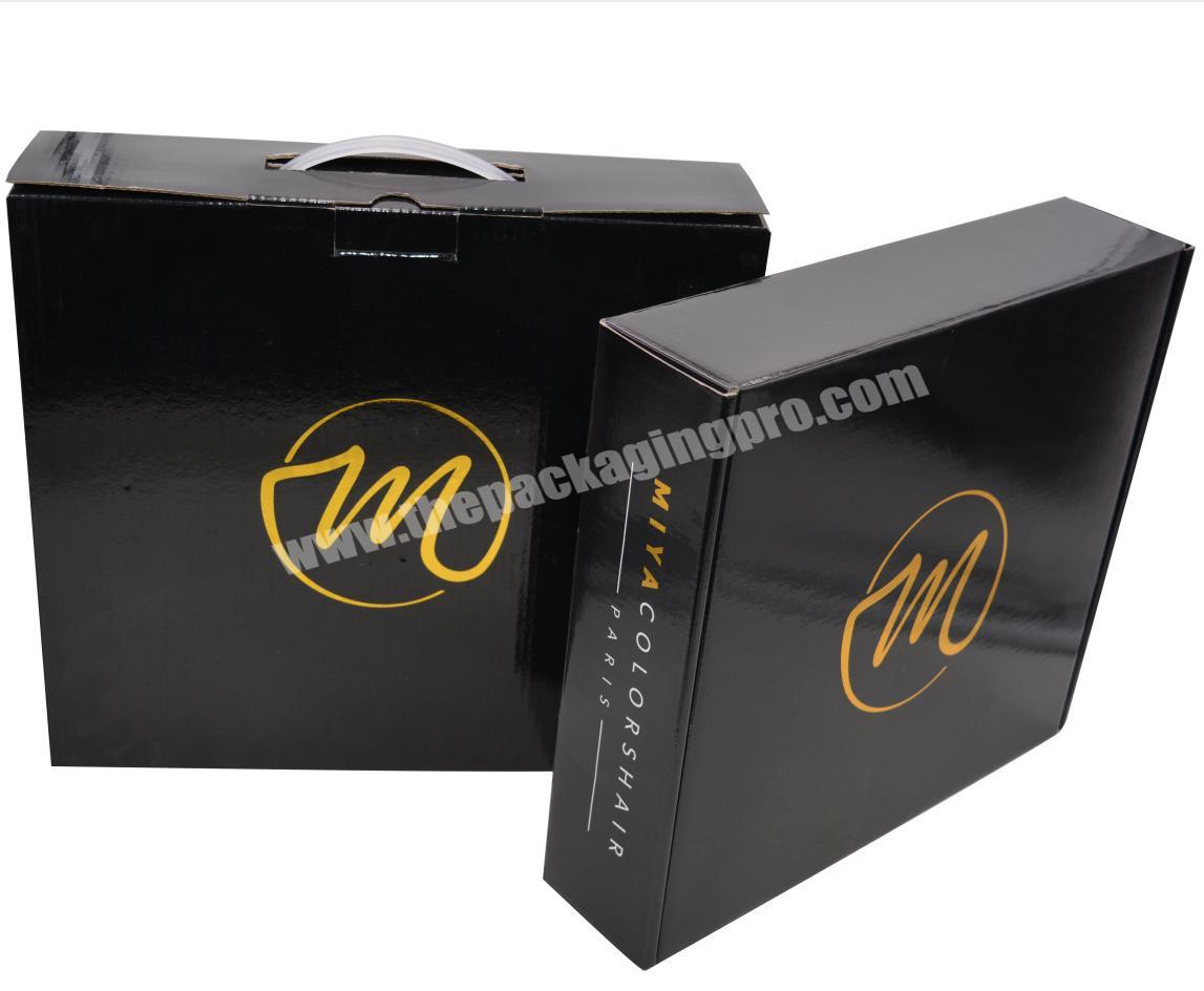 Corrugated shipping boxes shoe packaging boxes with custom logo