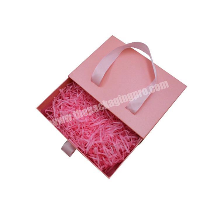 Custom cardboard pink sweet gift boxes packaging for gift pack