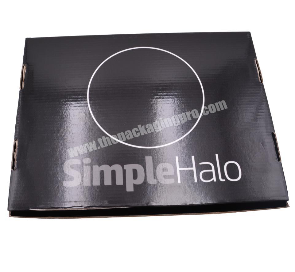 custom folding mailer shipping box clothing packaging box for clothes