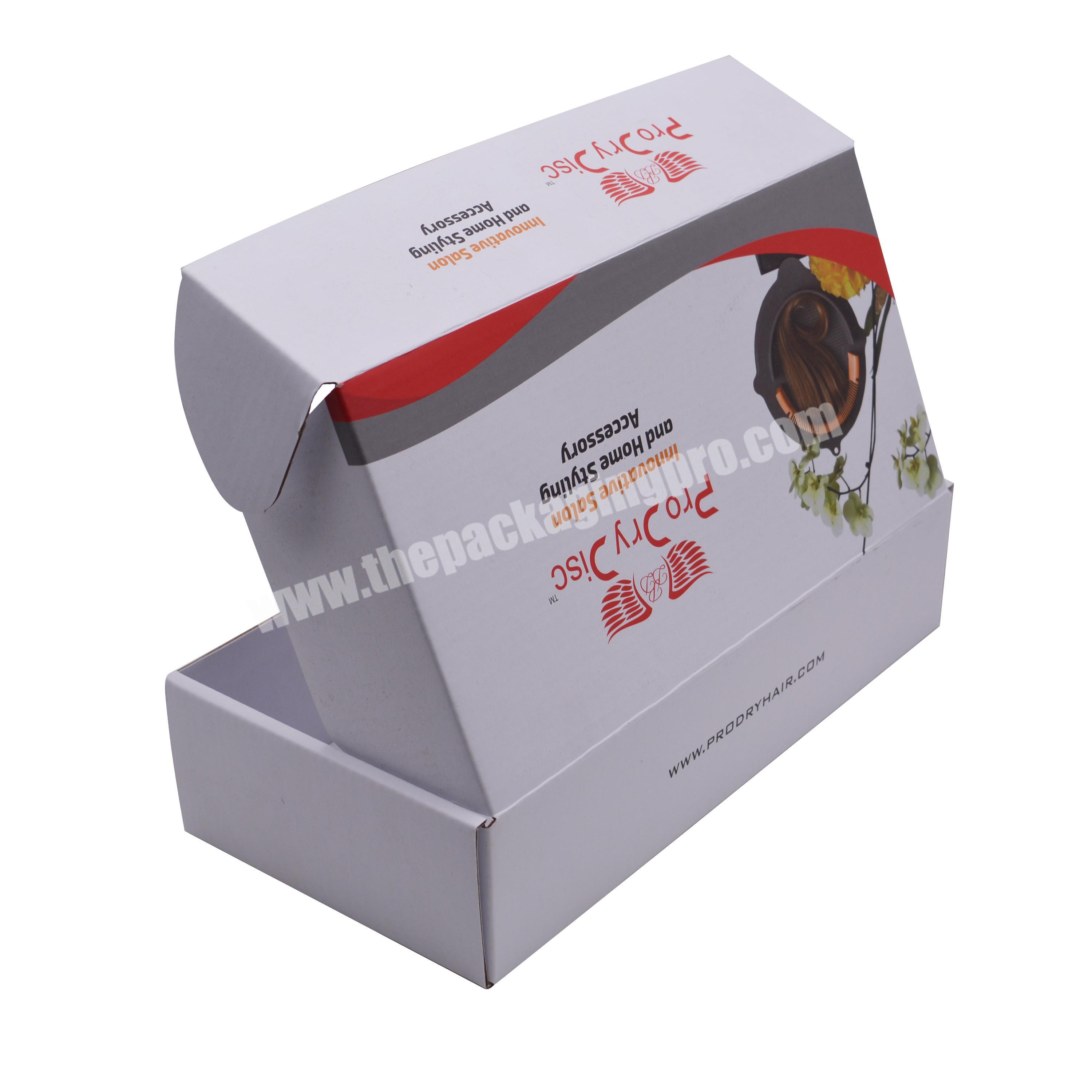 Logo Printing Cardboard Shipping Packaging Custom Printed Rectangle Small Large Corrugated Shipping Boxes