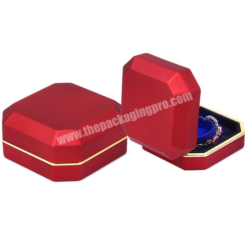 hot sale china manufacture fashionable style small led jewelry box packaging