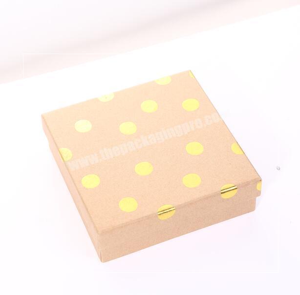 Gold logo small packaging paper unique jewelry gift boxes in wholesale cheap