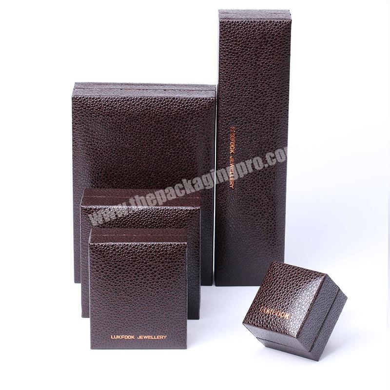 High quality wholesale paper custom logo printed plastic  jewelry boxes packaging