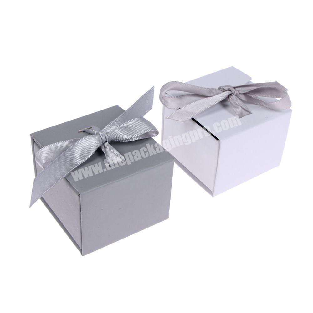 Factory high quality custom logo gift paper packaging box for jewelry
