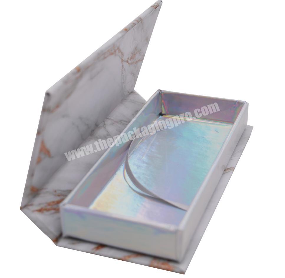 Custom empty cosmetics makeup cardboard magnetic box eyeshadow palette