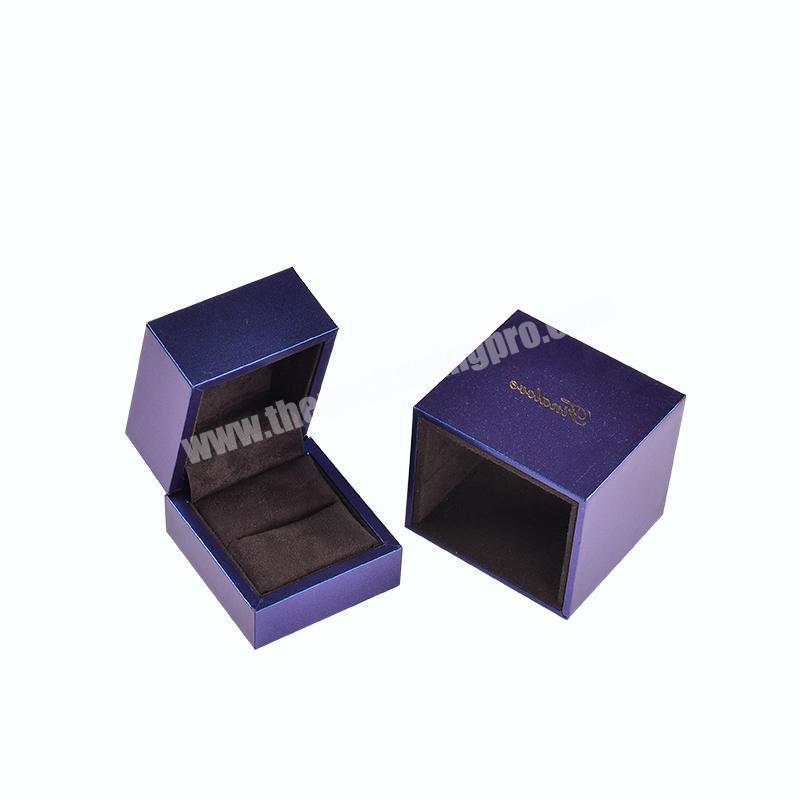 High-quality customized logo printed luxury drawer box jewelry packaging
