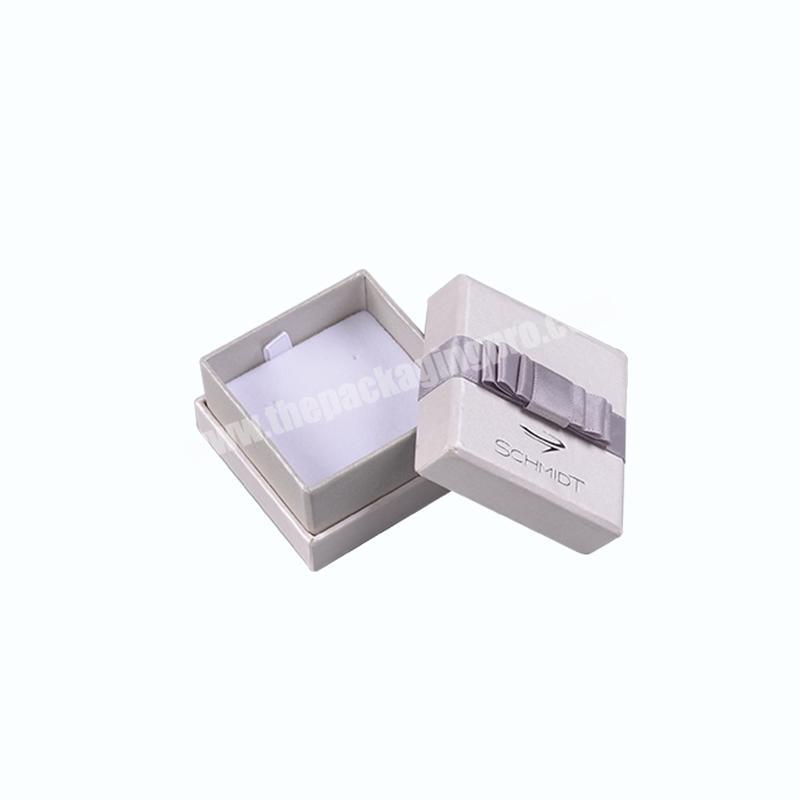 Wholesale luxury cardboard paper box gift packaging jewelry box ring box