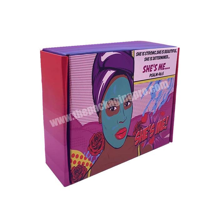 custom printed boxes gift box packaging for cosmetics