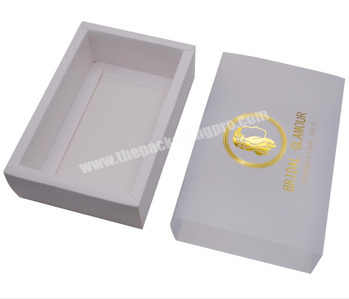 custom logo cookies cake packaging box paper gift box with clear pvc window