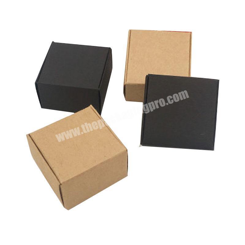long suppliers cover gift  biodegradable recycled kraft jewelry paper small black paper box
