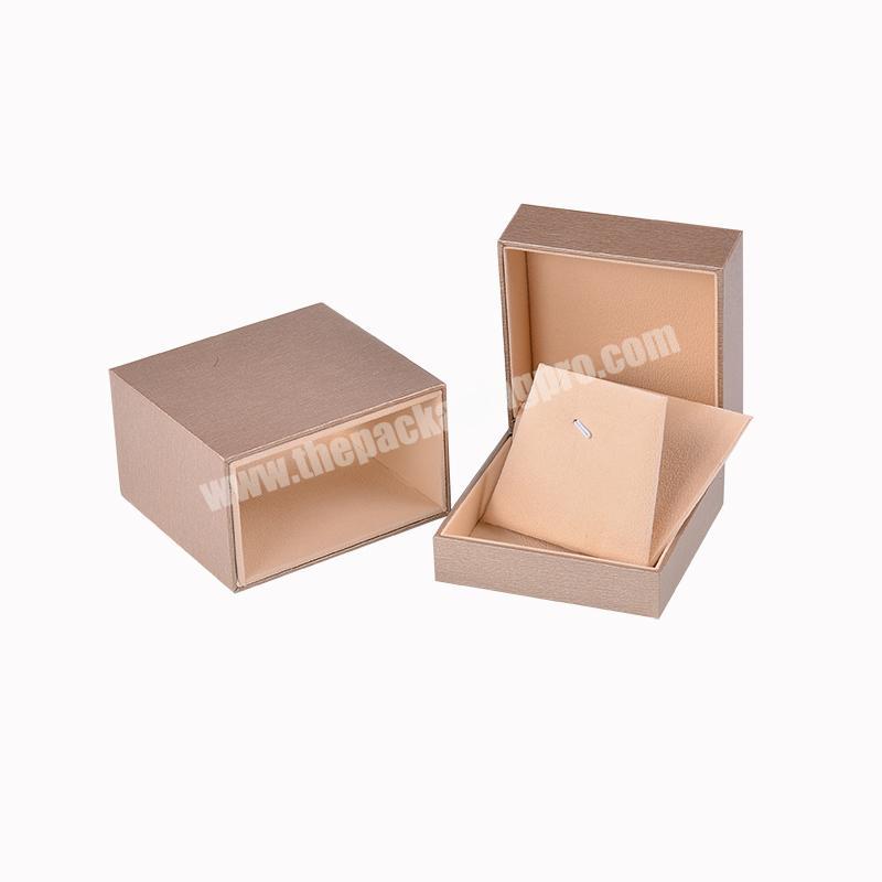 Latest Design led light drawer Pendant jewelry packaging Box Wholesale