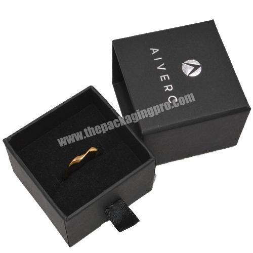 Luxury Custom Logo Jewelry Cabinet Box Rigid Cardboard Paper Package Private Label For Rings Earrings Necklaces Drawer Gift Box