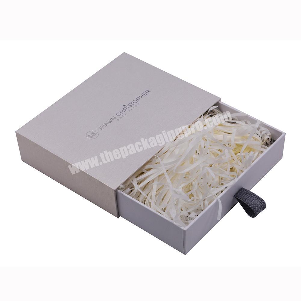 Hot Sale Small White Lipstick Jewelry Packaging Boxes Luxury Package Slide Box For Small Gift Cosmetic Lip Gloss Perfume