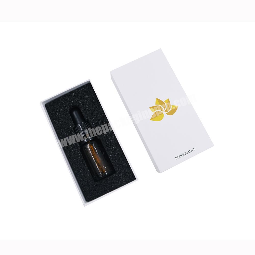 JINGLIN Paper Promotional Boxes Small Gift Cosmetic Lipstick white jewelry box Packaging for Essential Oil Bottle Perfume Pen