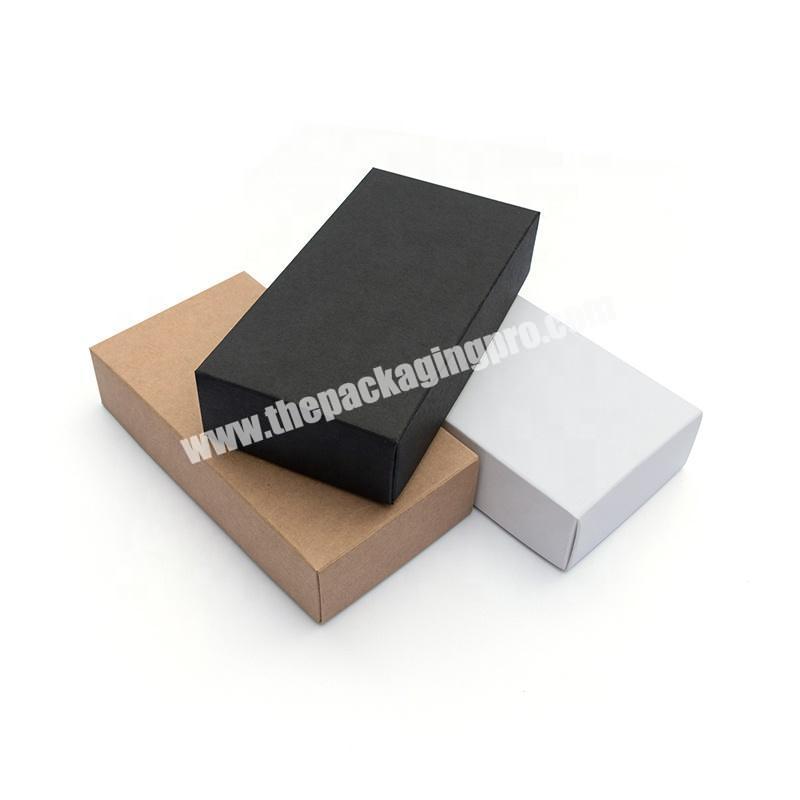 high grade folding green kraft cardboard customized elegant style packaging gift box