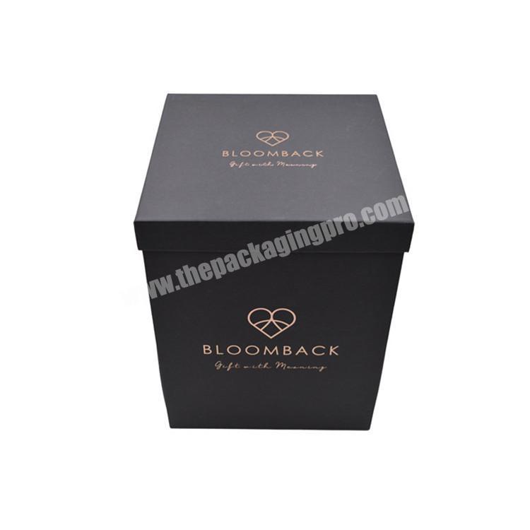 custom made printed logo luxury folding packaging mystery gift box