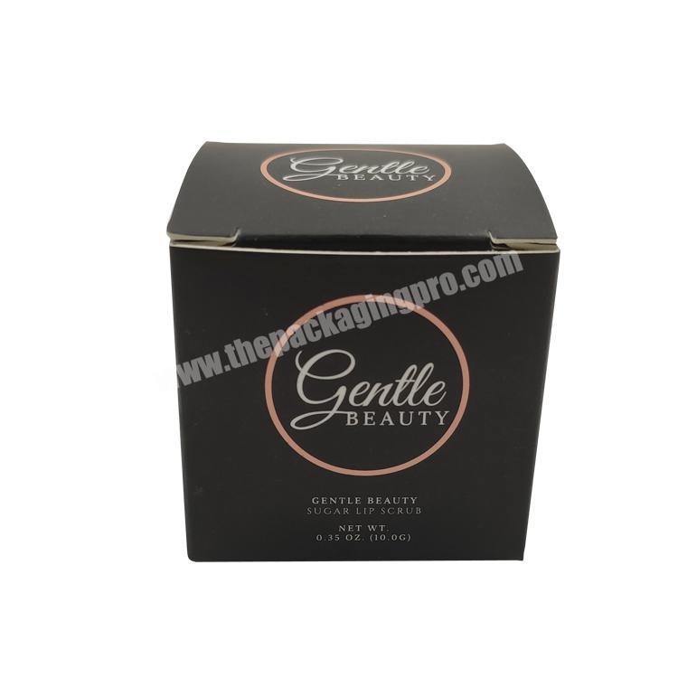 OEM lipstick lipgloss makeup cosmetic cardboard paper folding box paperboard packaging boxes for cream skin care product