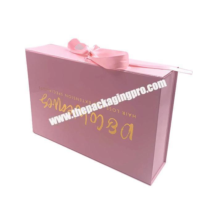 YIZHOU OEM Luxury Paper Folding Rigid Packaging Box Garment Apparel Gift Boxes For Clothes Clothing Bottles