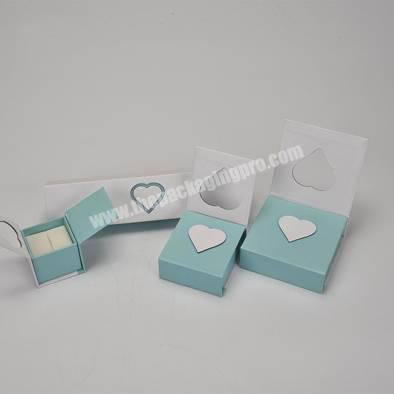 China Factory Luxury Customized Logo Trinket Paper Bracelet Jewelry Box With Ribbon