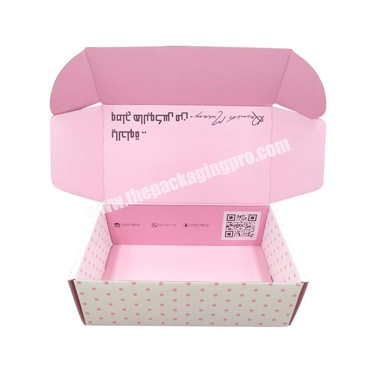 Wholesale Custom Logo Recycled Flute Corrugated Paper Mascara Mailer Packaging Box For Eyelashes Eye Shadow Shipping Gift Box