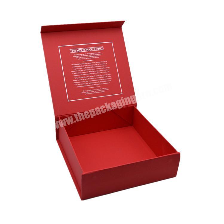 Hot Selling Fashion Display Custom Handmade Logo Cardboard Packaging Cosmetic Magnetic Folding Box For Skin Care Beauty Gift Box