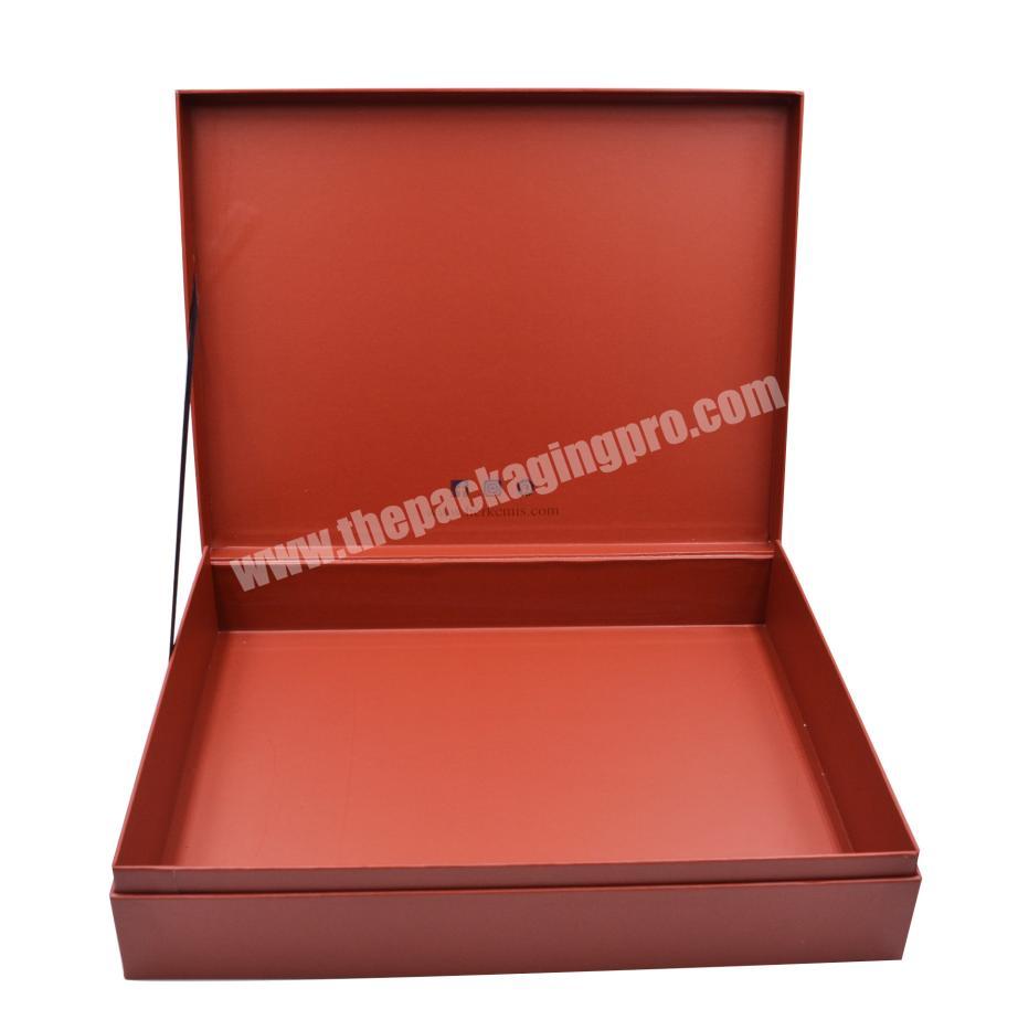 custom made red candy chocolate wine cardboard paper gift box