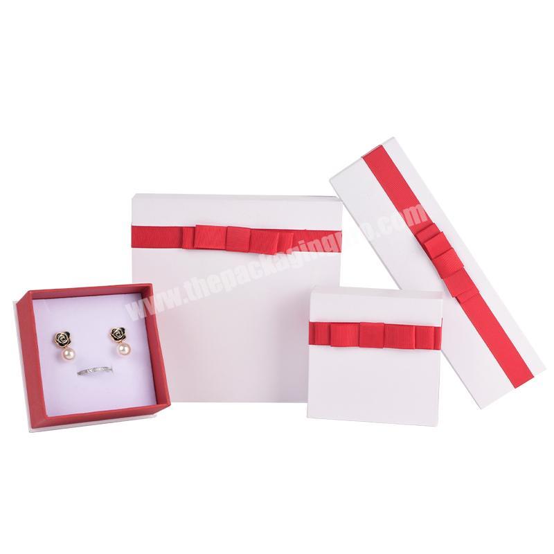 Cheap necklace packaging jewelry paper box
