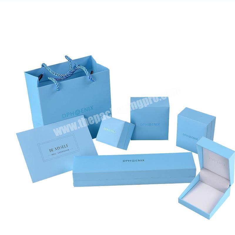 Wholesale Cheap Gift Custom Jewelry Box Paper Jewelry Box With Logo