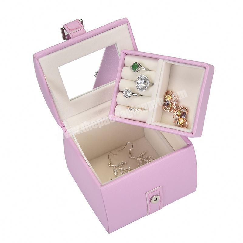 goods instock multi-function leather jewel packing box