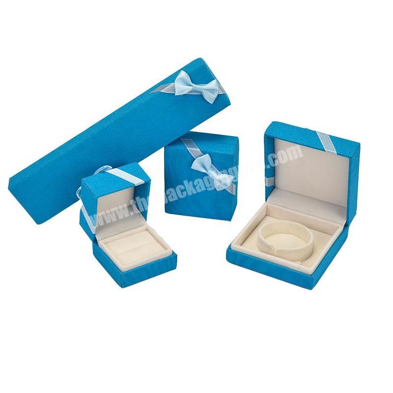 Packaging & display type cloth cover plastic core small size gift boxes jewelry