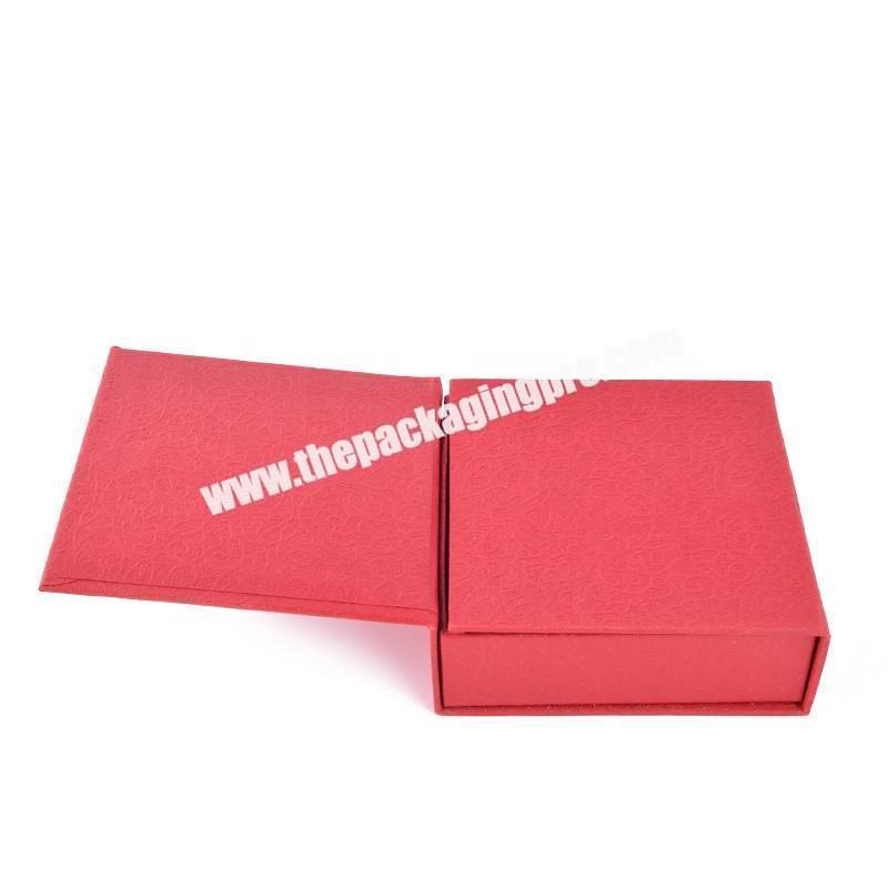 fashion paper jewelry gift box for necklace earrings  bracelet rings wholesale jewelry set paper box