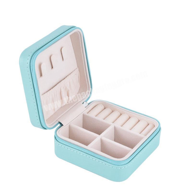 Hot selling handle carring case jewelry box luxury