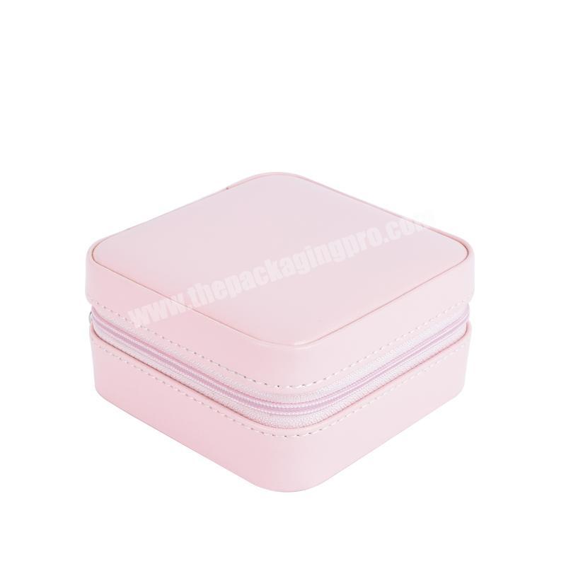 2020 jewelry case mini pink hard jewelry storage box