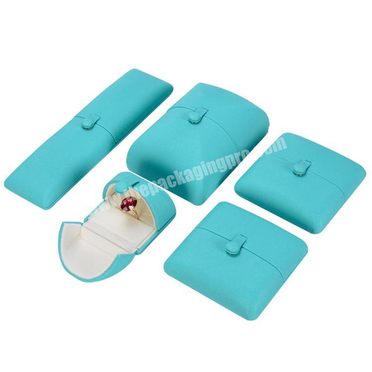 2020 new arrival double open jewelry packaging leather box