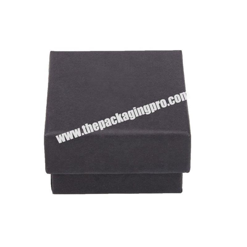 personalized custom elegant  packaging boxes made black small corrugated paper packin' box