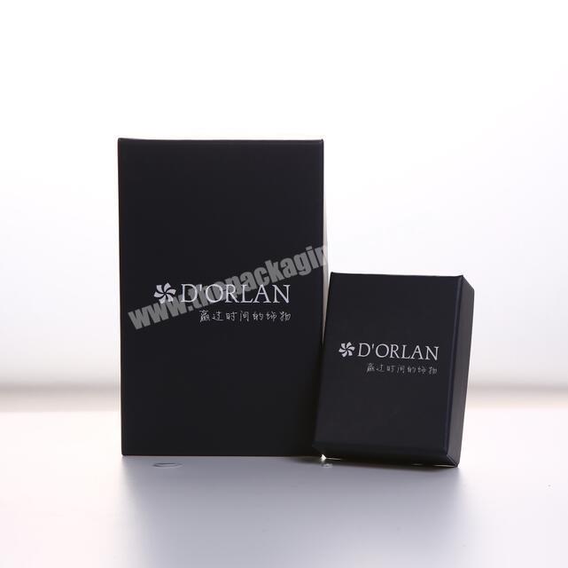 Customised Made Black Packaging Box With Logo