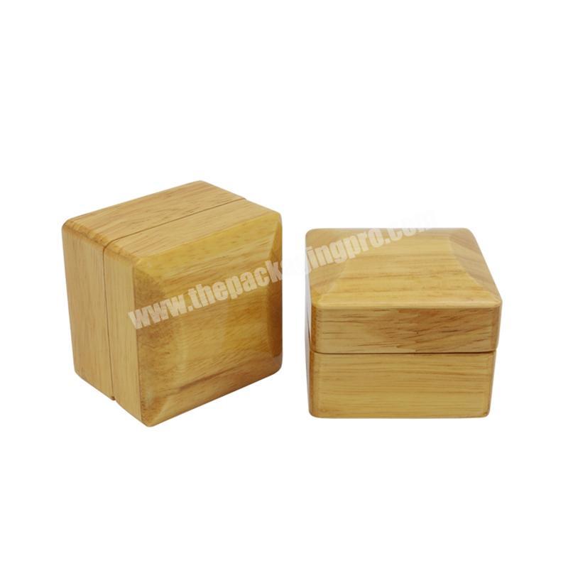 Wholesale high quality custom jewellery boxes wood jewelry packaging box