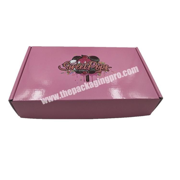 custom glossy takeaway packaging delivery box food packing box