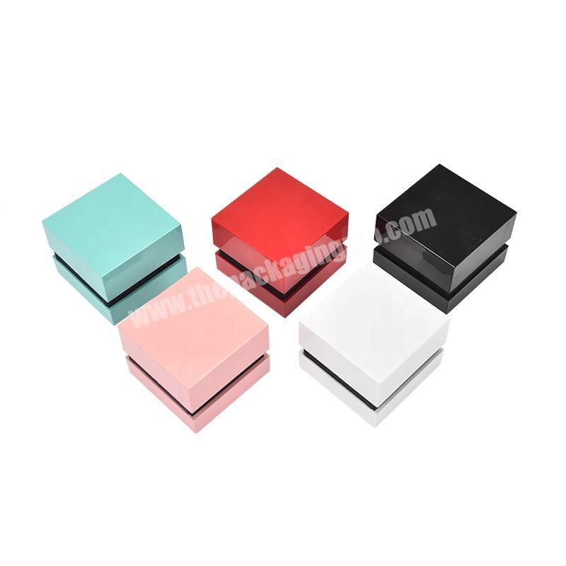 Oem Led Light High Quality Luxury Ring Necklace Earring Box Packaging Jewelry
